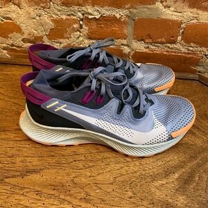 Nike Pegasus Trail 2 Thunder Blue/Photon Dust Men's 9.5 Womens 11. NWOB